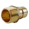 Apollo 1 in. Brass PEX-A Expansion Barb x 1 in. MNPT Male Adapter EPXMA11 - alternate 1